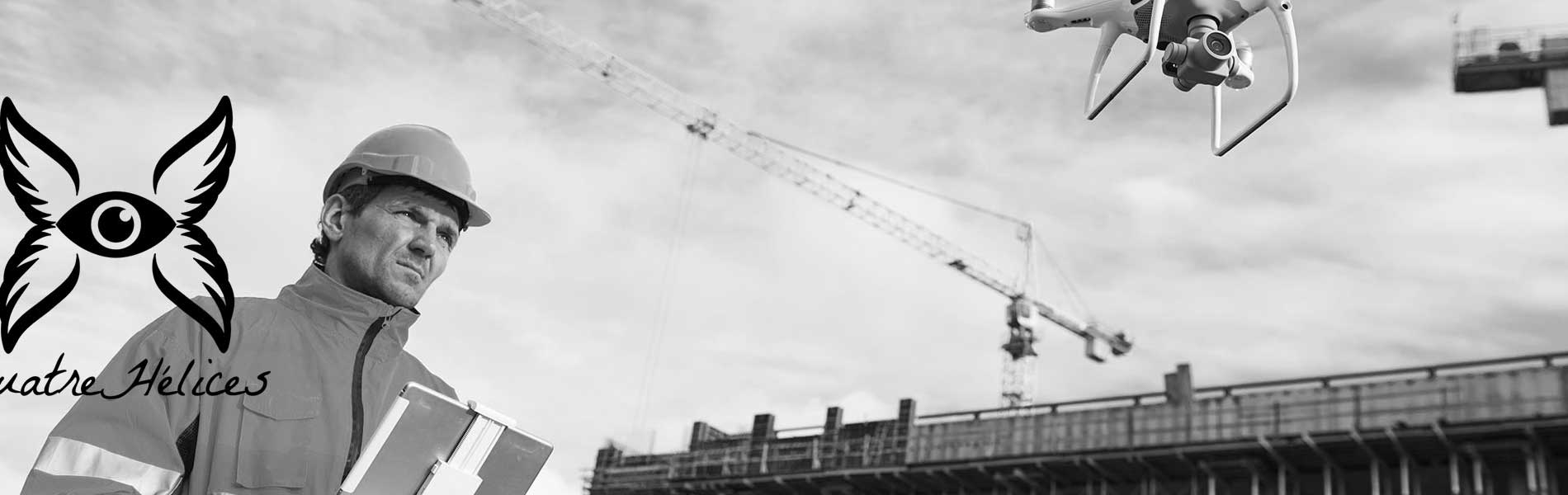 Time lapse chantier drone
