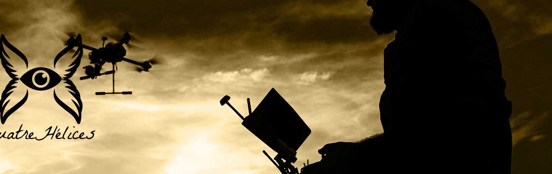 Drone surveillance chantier