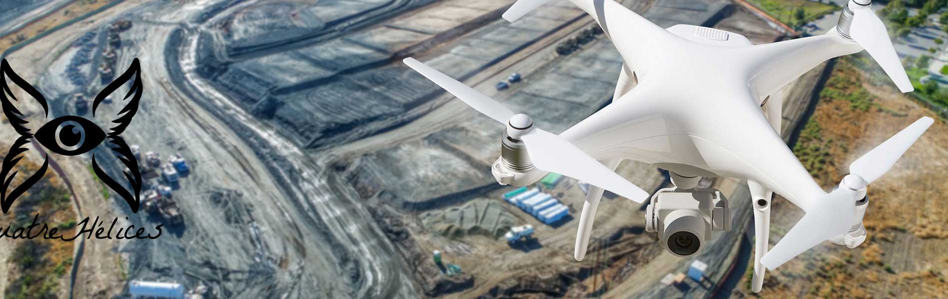 Photo chantier drone