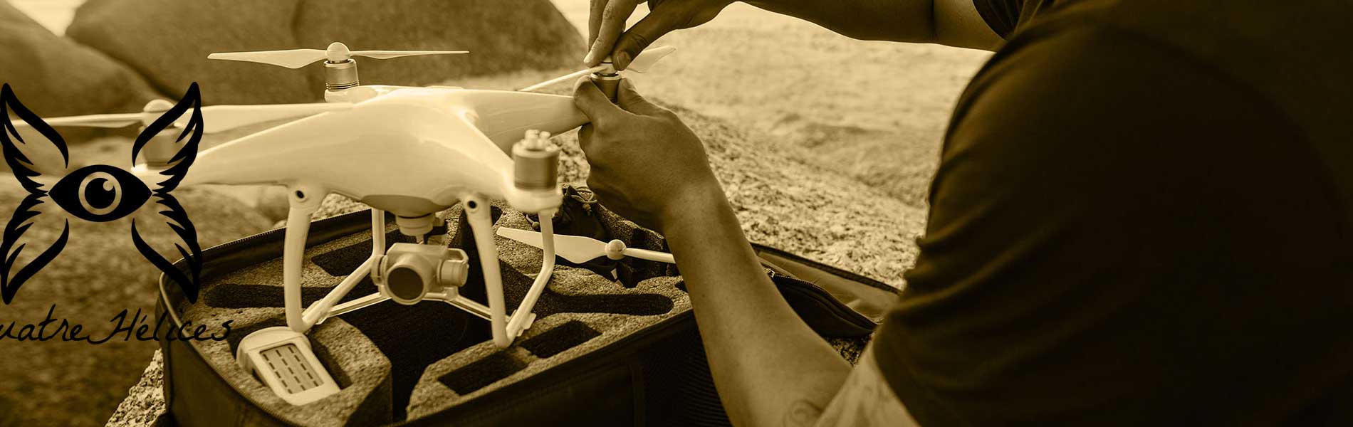 Suivi chantier drone