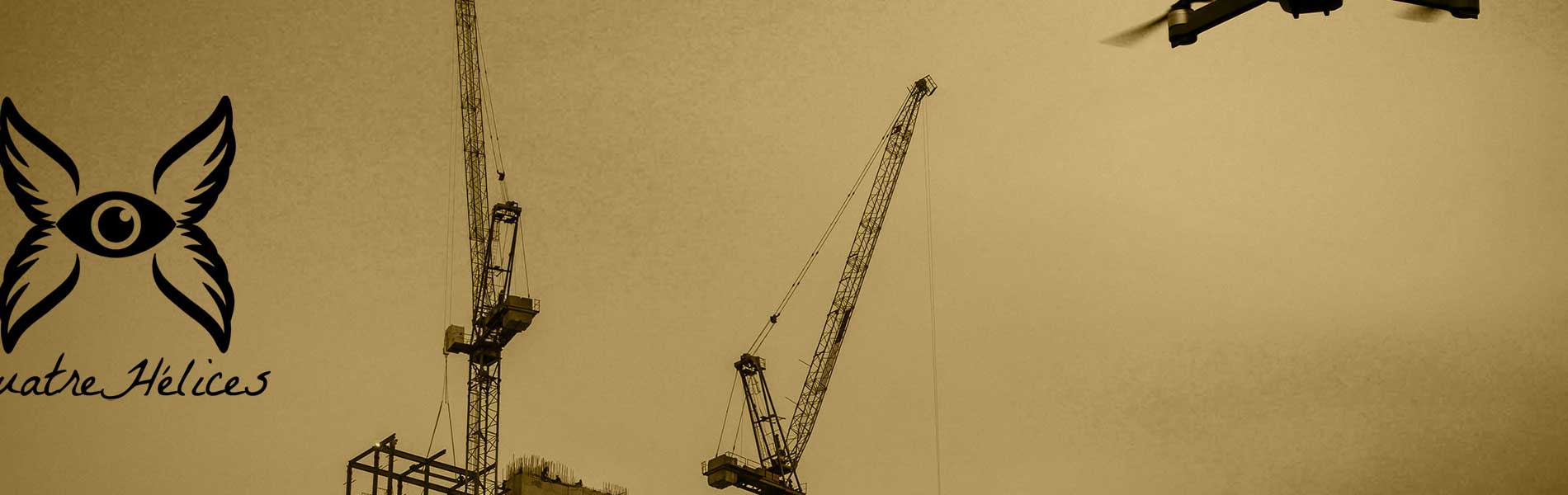 Drone suivi de chantier