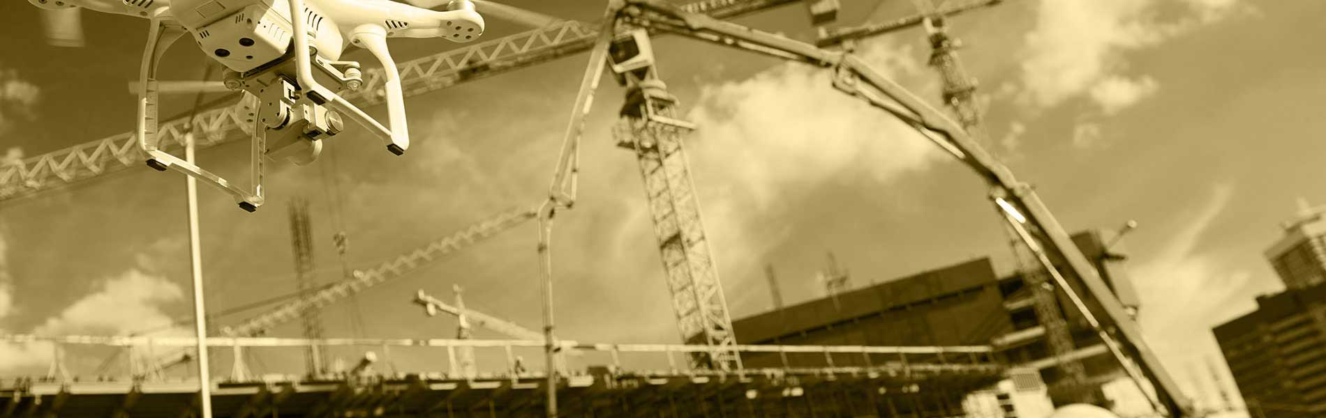 Time lapse chantier drone