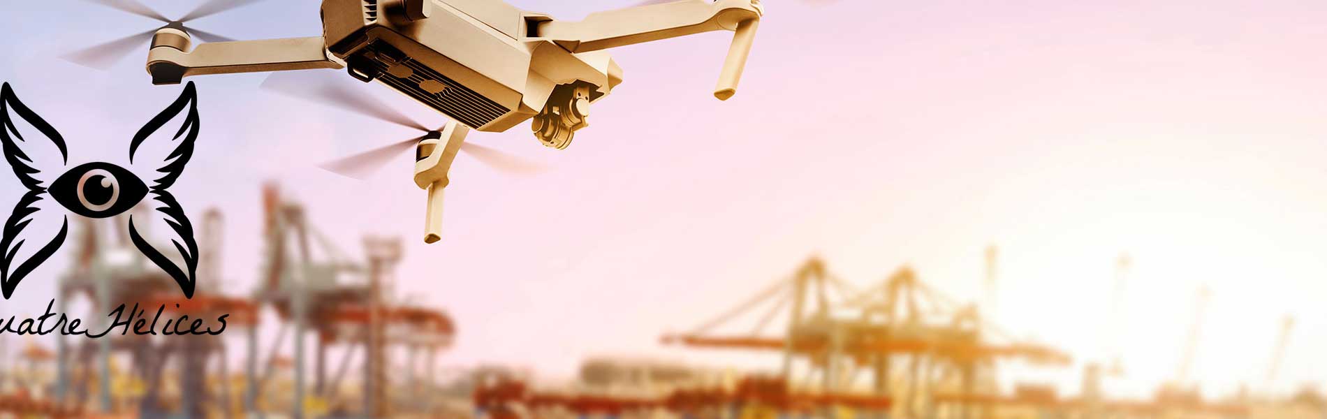 Drone surveillance chantier