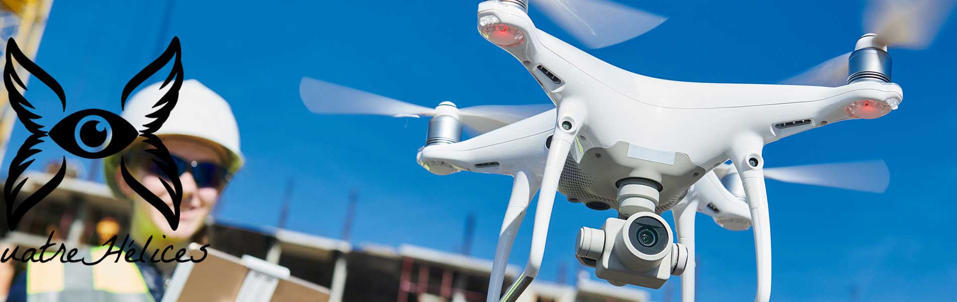 Photo chantier drone