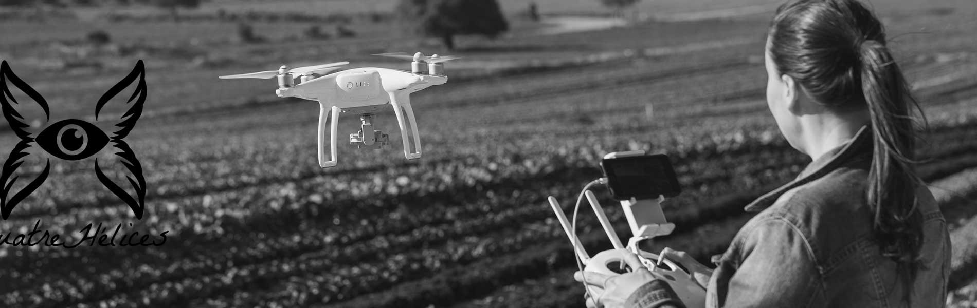 Drone surveillance chantier