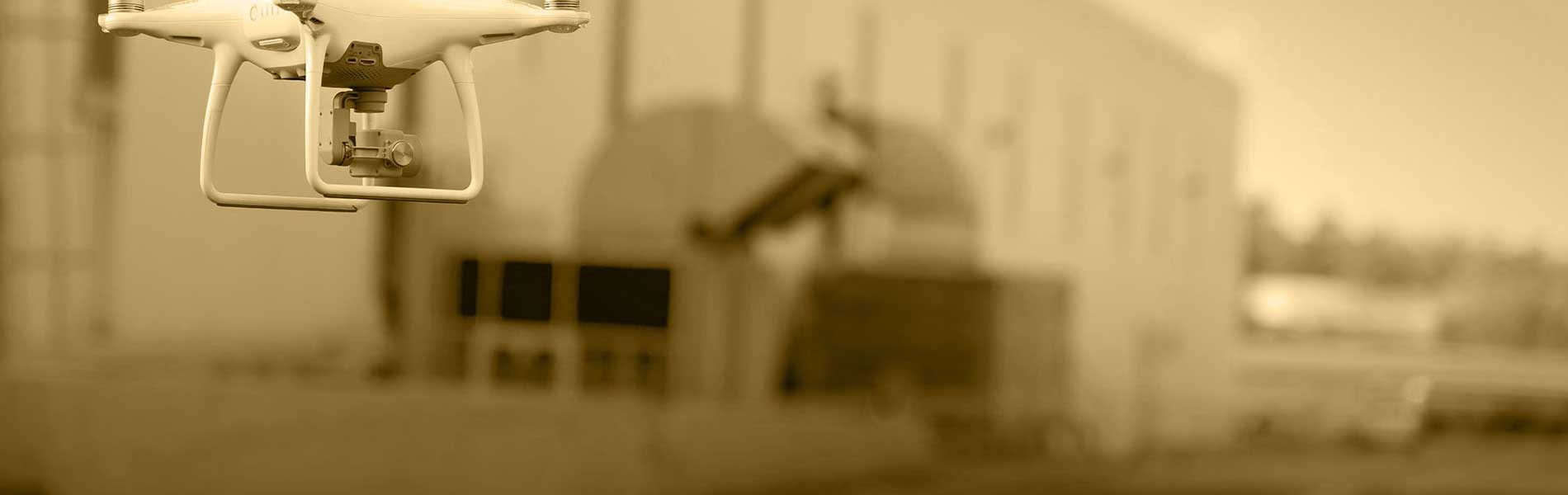 Drone surveillance chantier