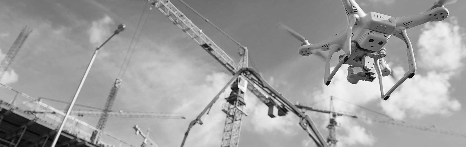 Drone suivi de chantier