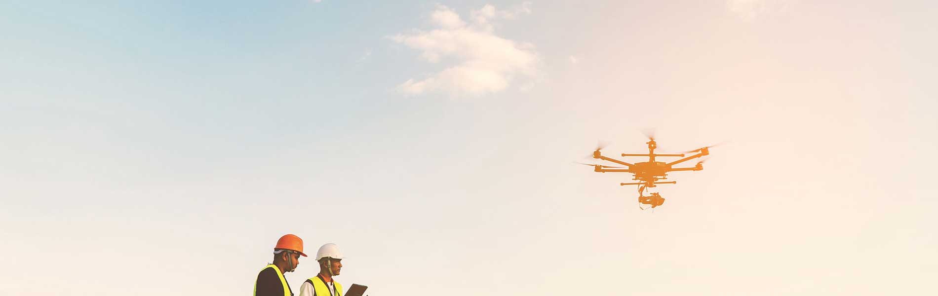Suivi de chantier par drone
