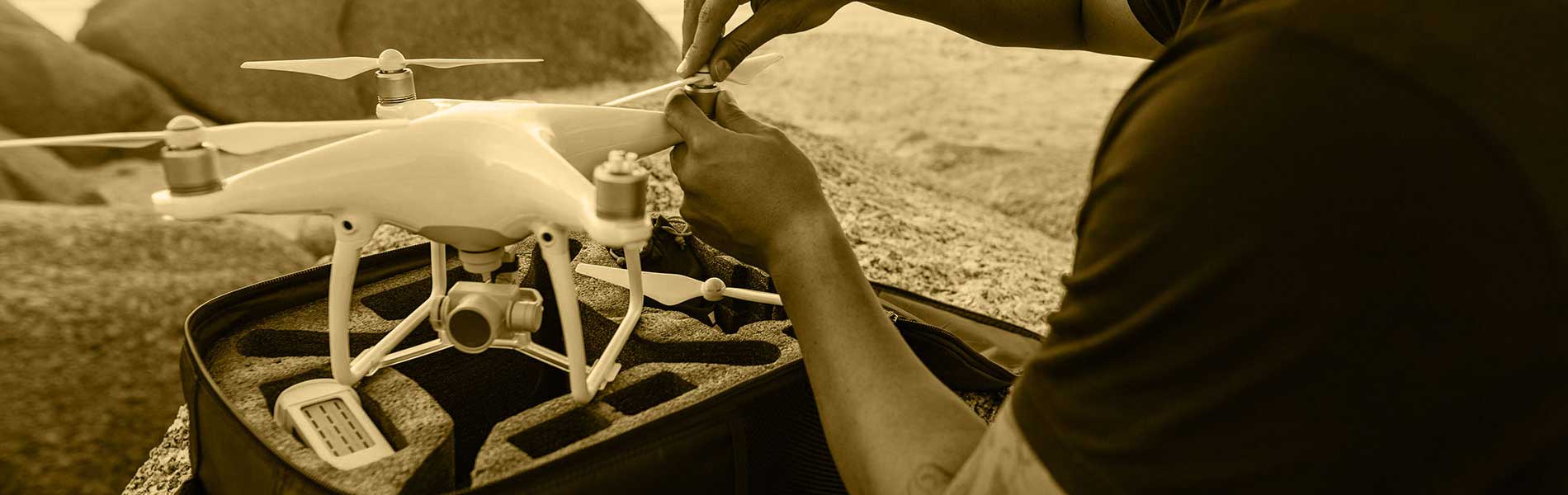 Photo chantier drone