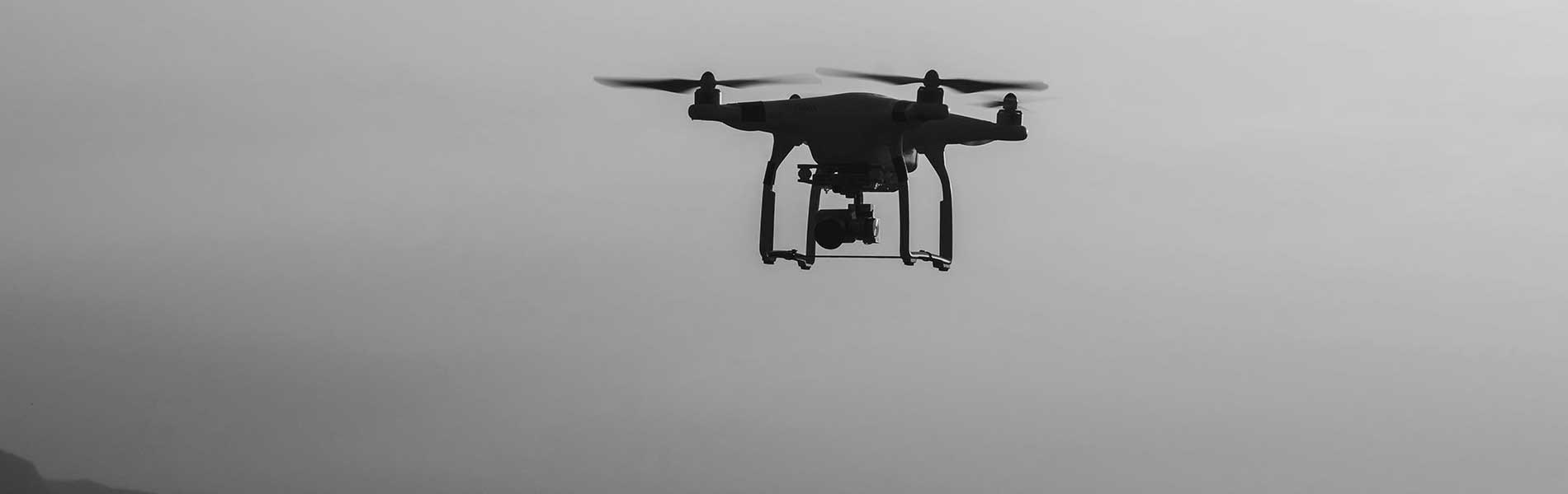 Visite par drone