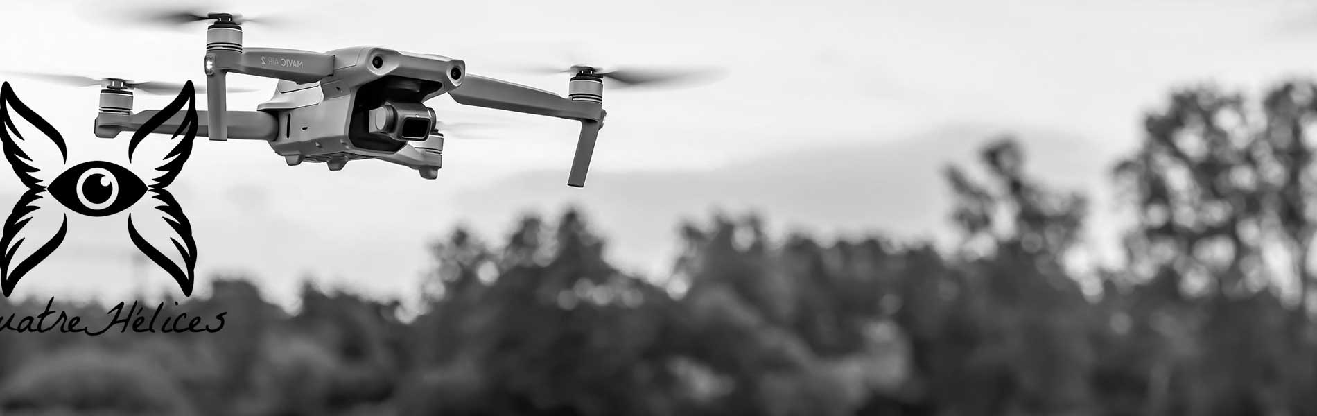 Visite par drone