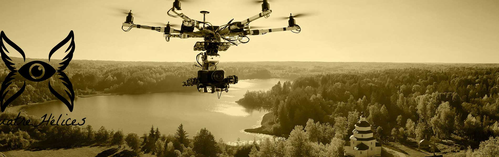 Video drone immobilier