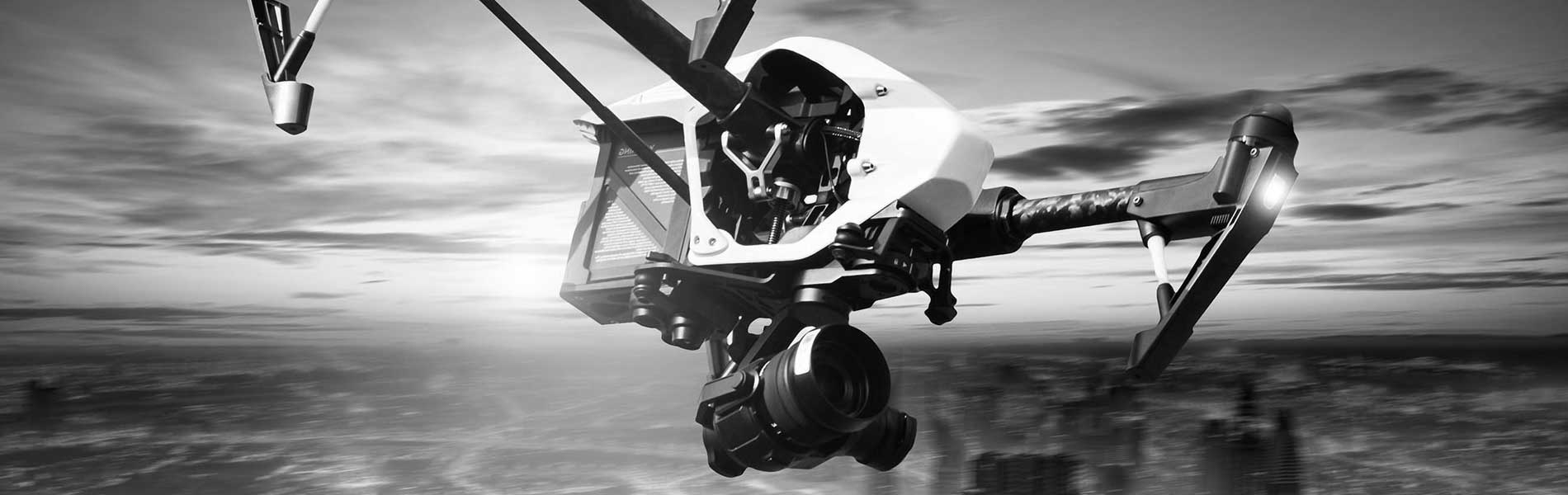 Visite par drone
