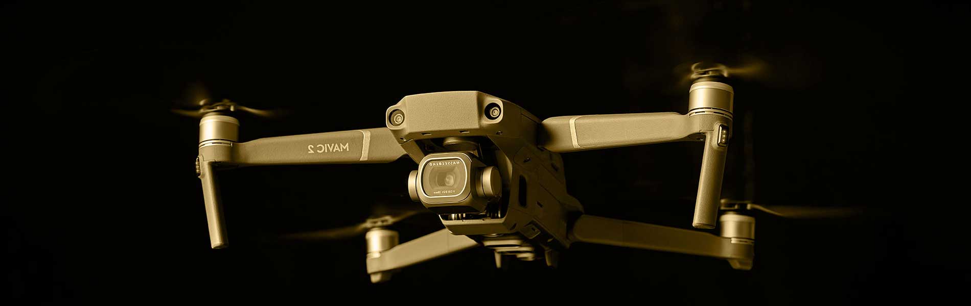 Visite par drone