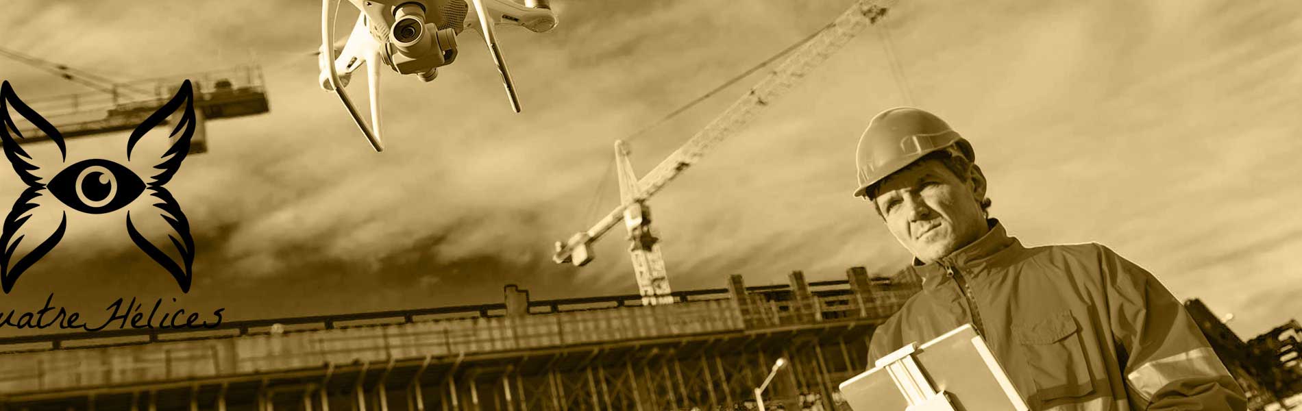 Drone professionnel immobilier