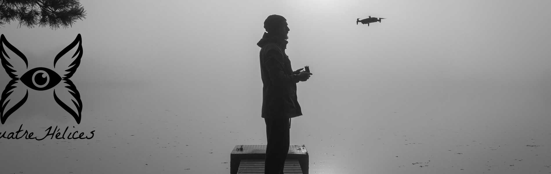 Visite par drone