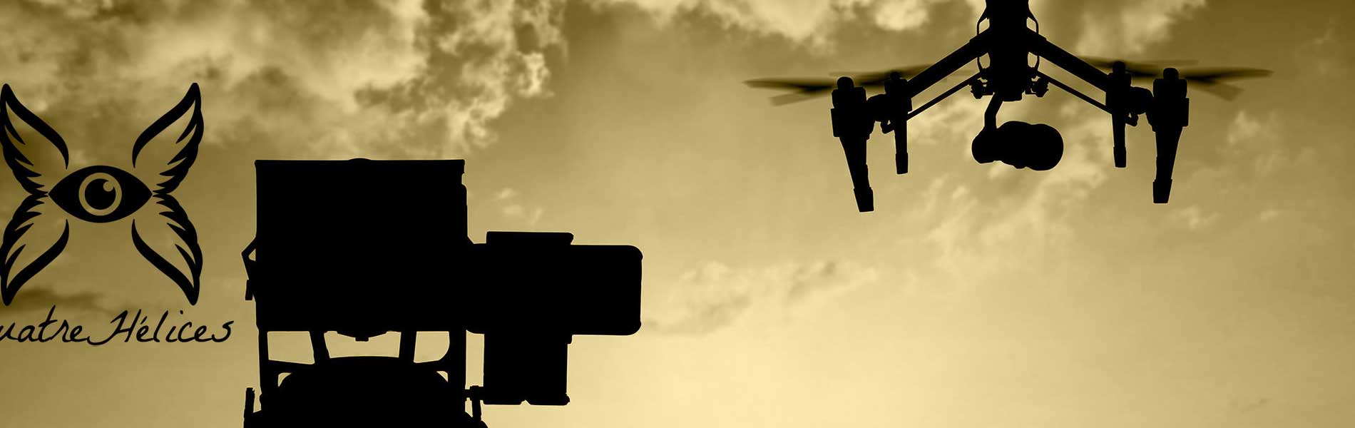 Visite par drone