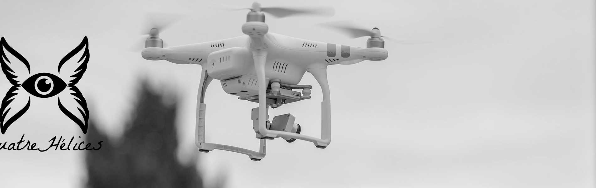 Visite par drone