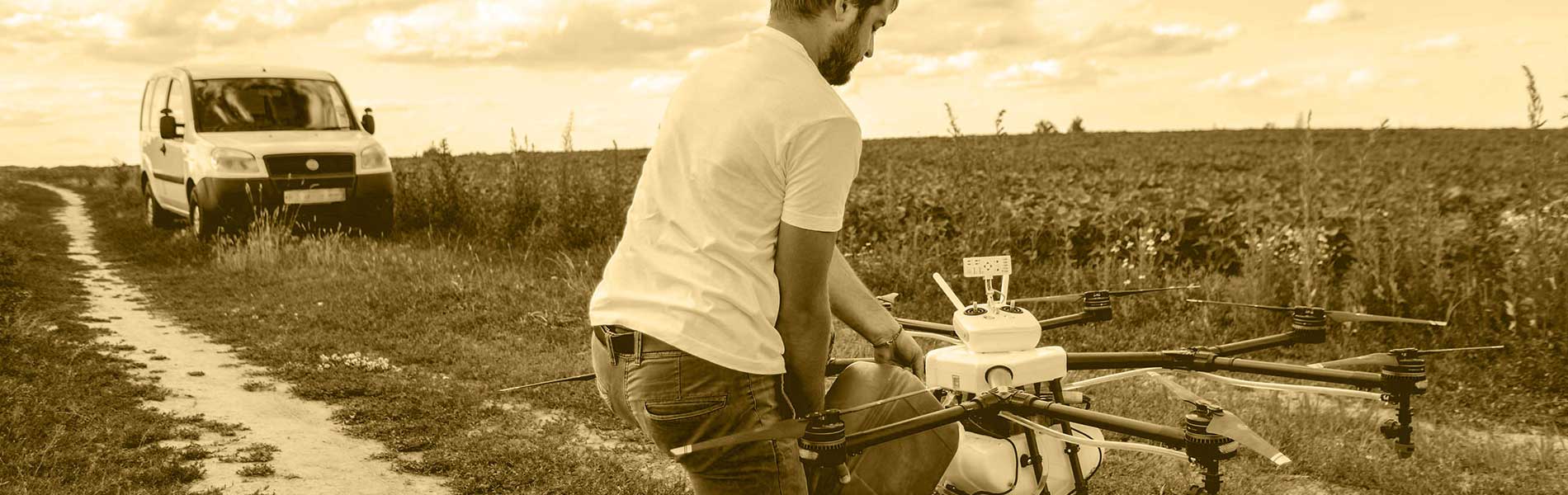 Video drone immobilier