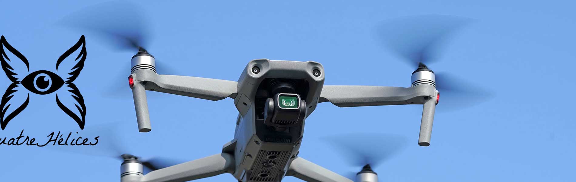 Visite par drone