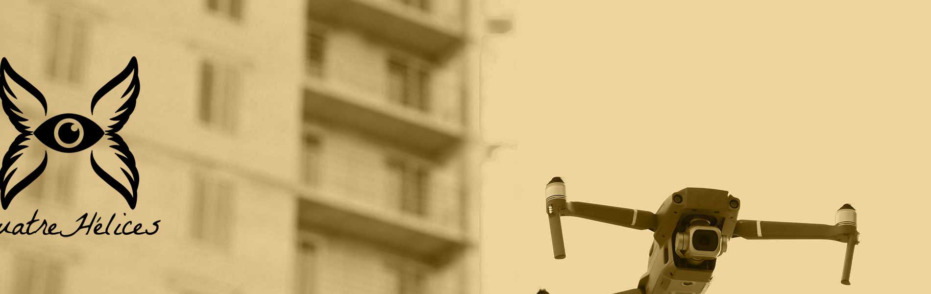 Drone professionnel immobilier