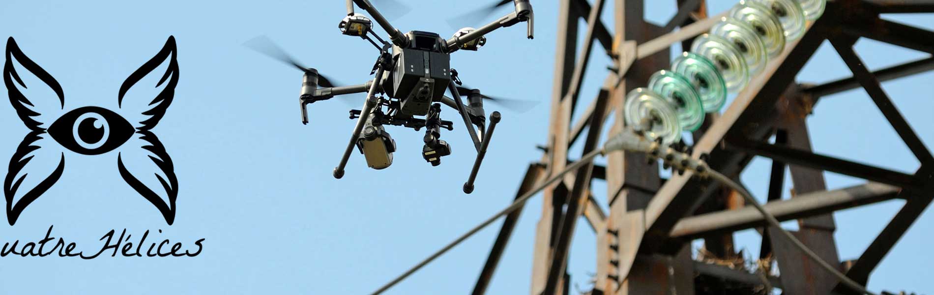 Visite par drone