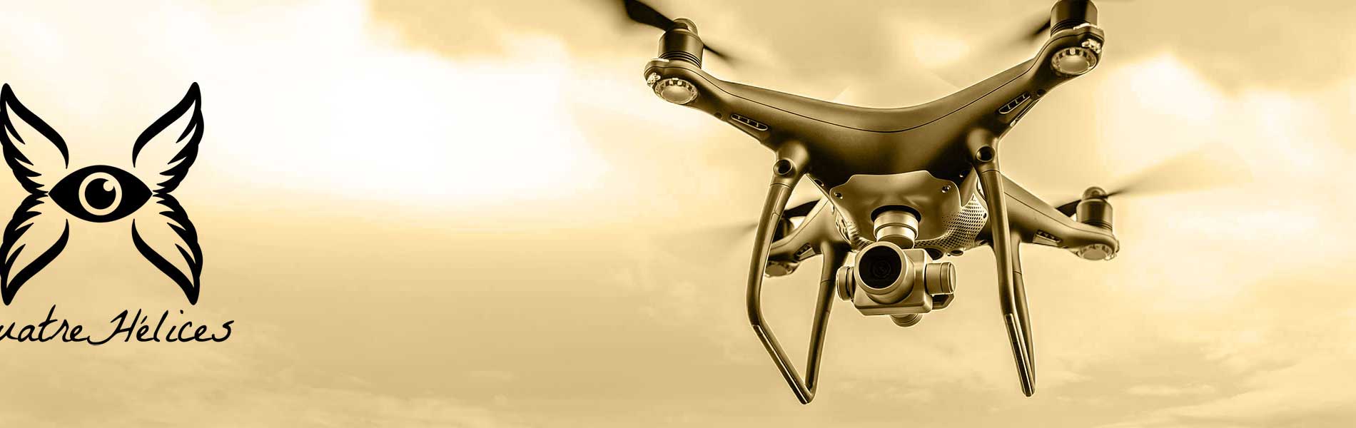 Visite par drone