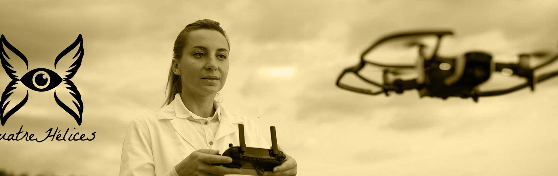 Drone professionnel immobilier