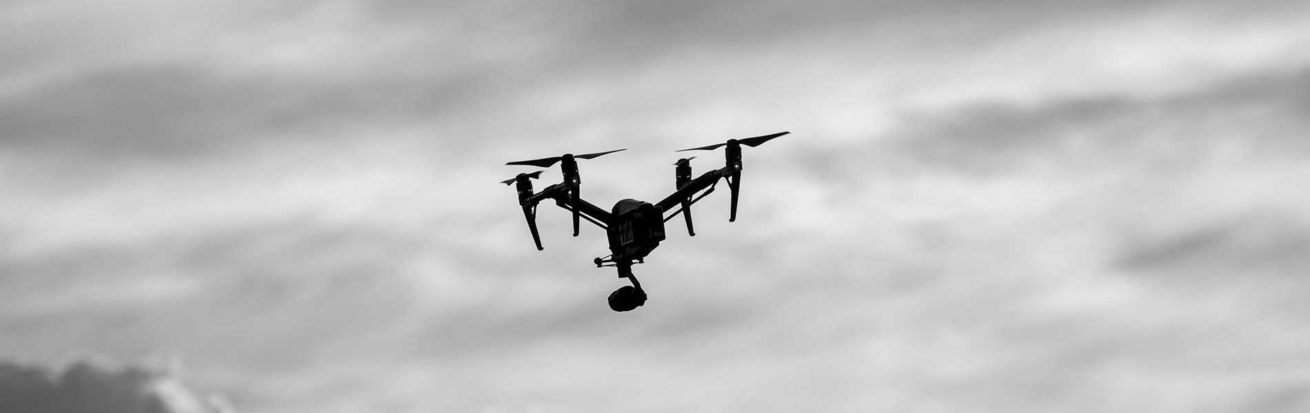 Visite par drone