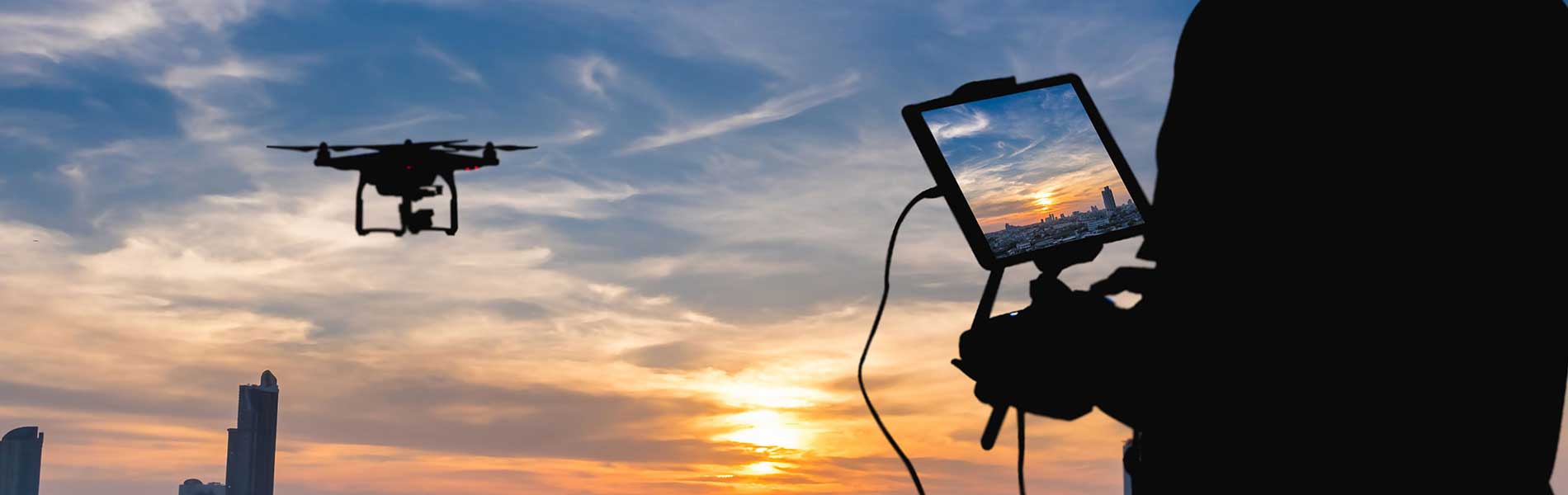 Drone professionnel immobilier