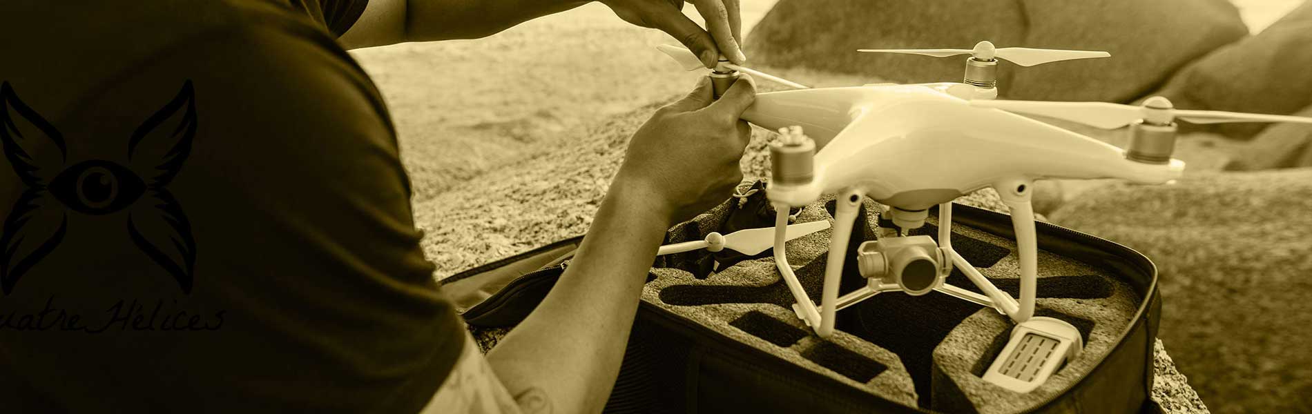 Video immobilier drone