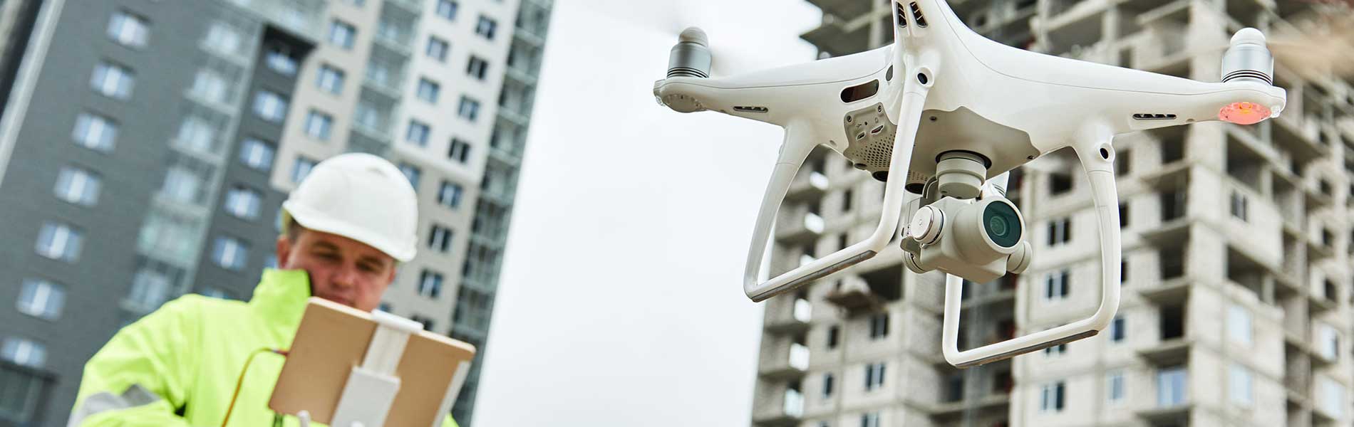 Visite par drone