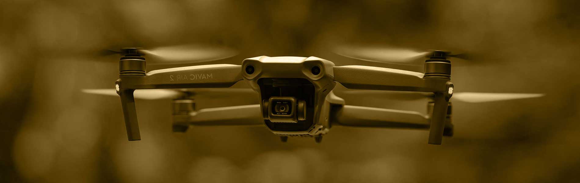 Visite par drone