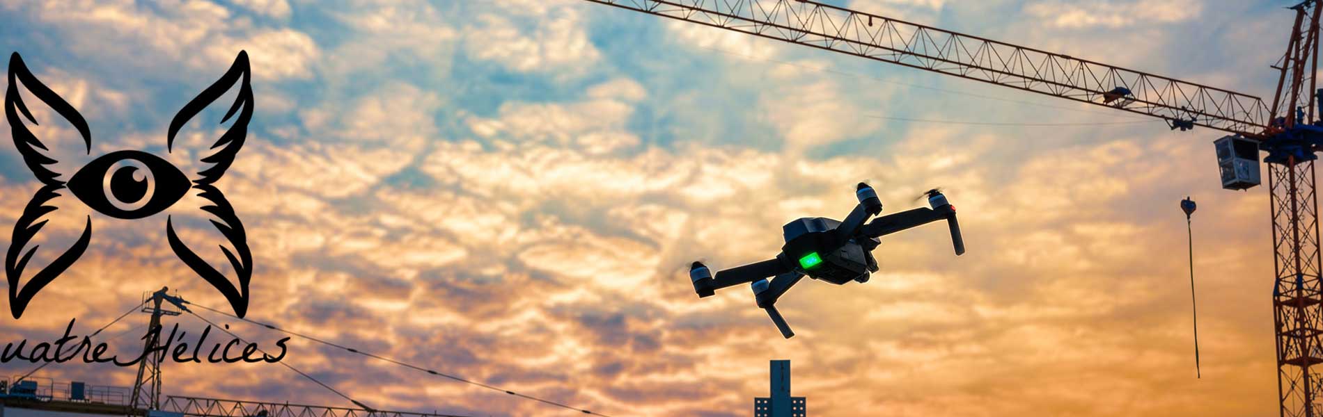 Visite par drone