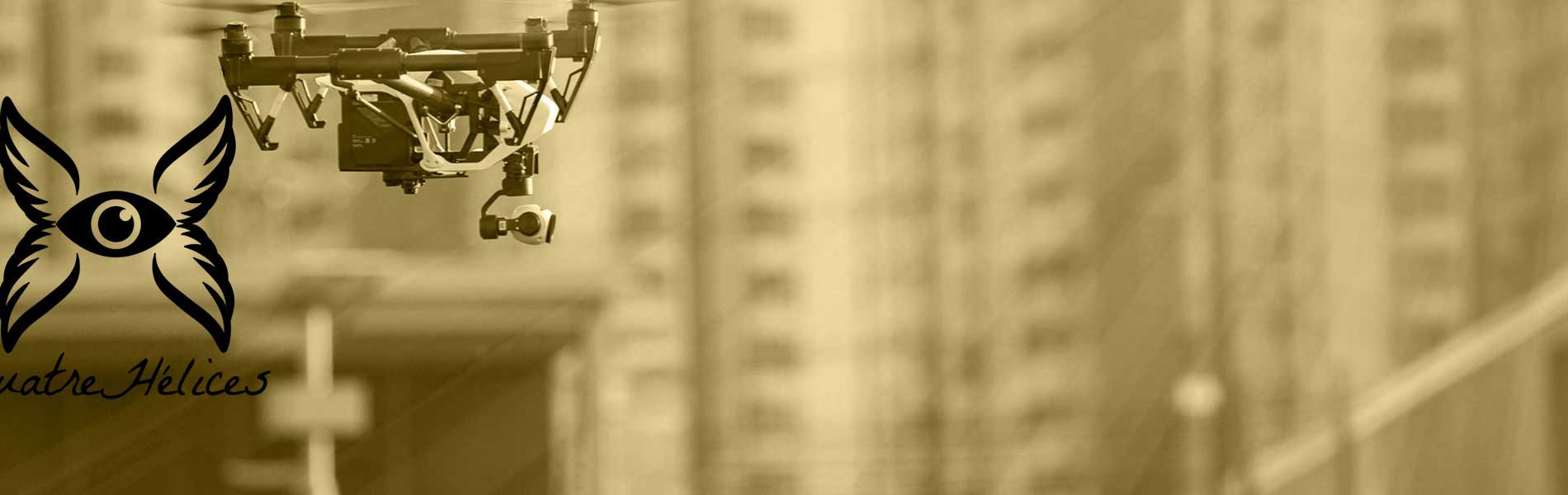 Drone professionnel immobilier