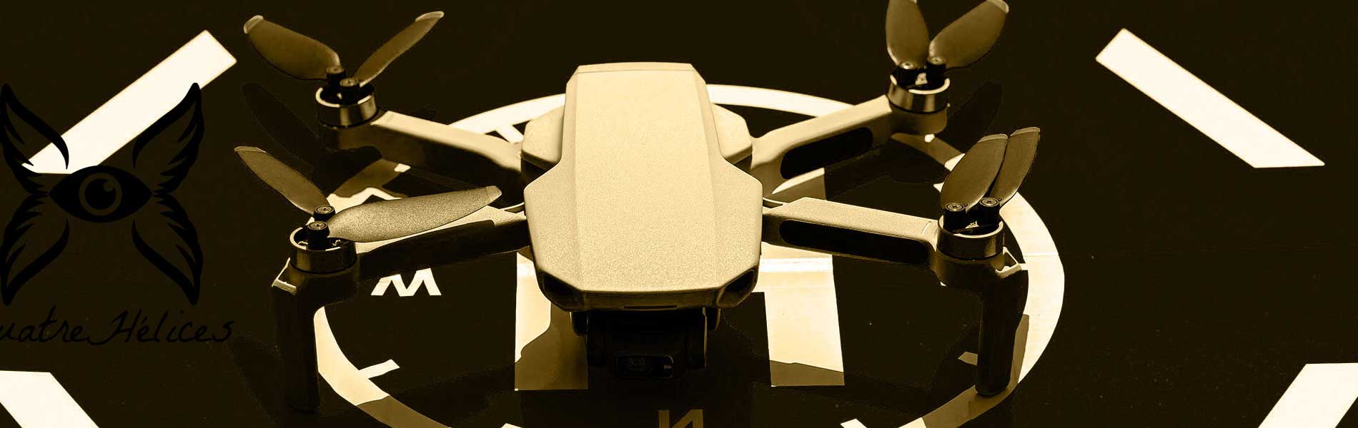 Visite par drone