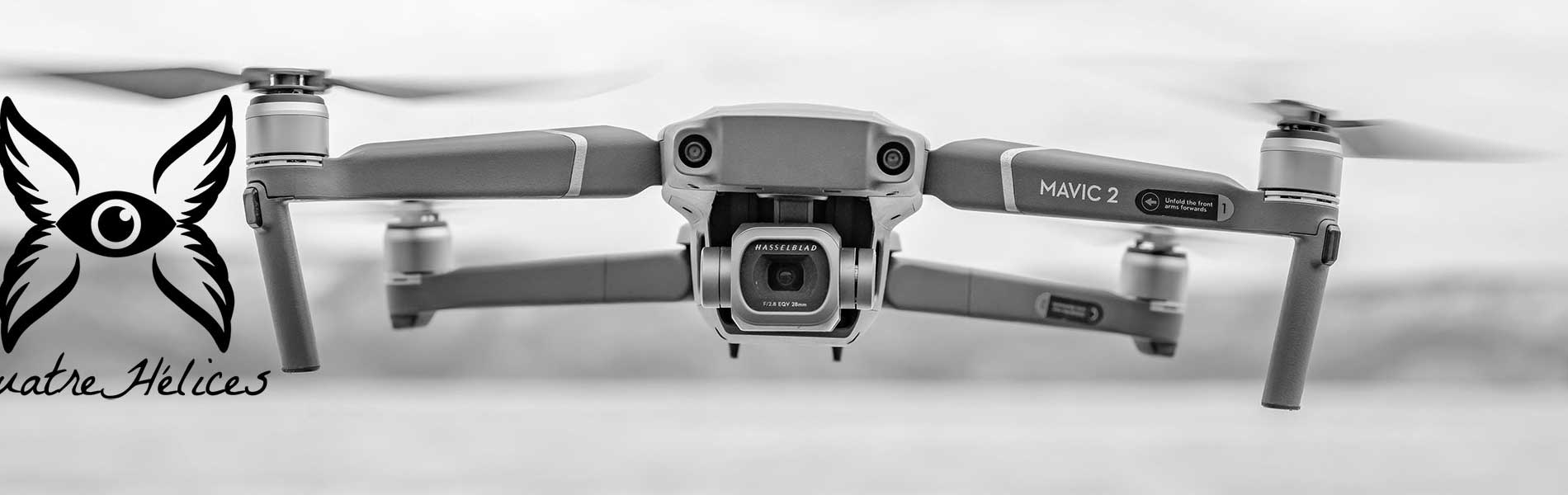 Visite par drone
