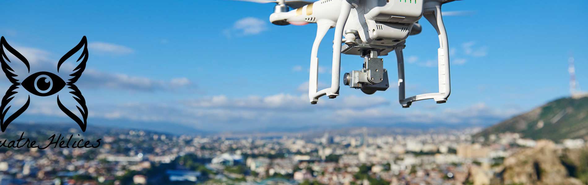 Visite par drone