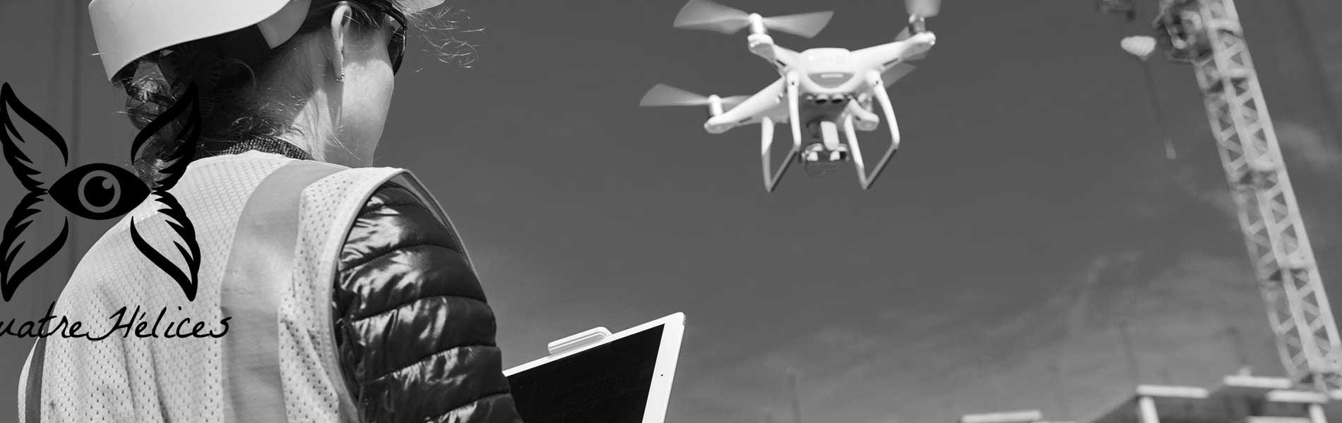 Video immobilier drone