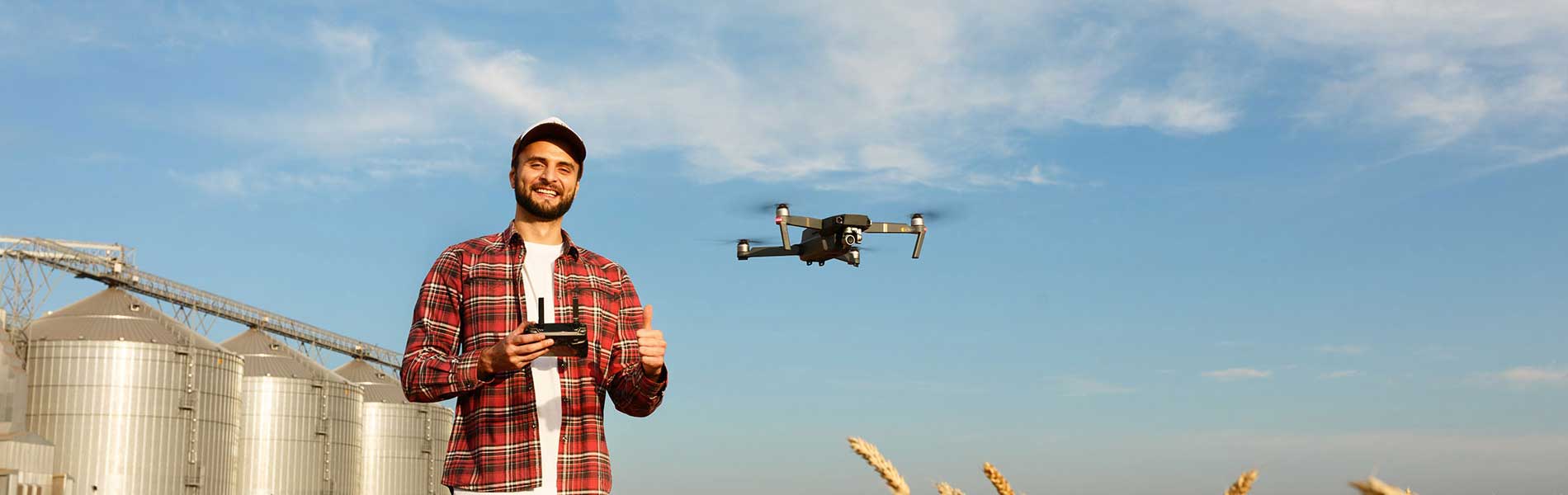 Location drone mariage