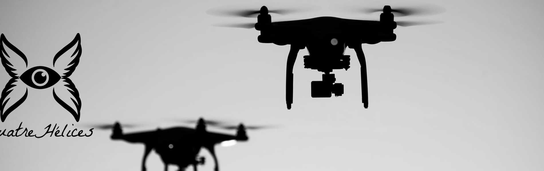 Drone professionnel mariage