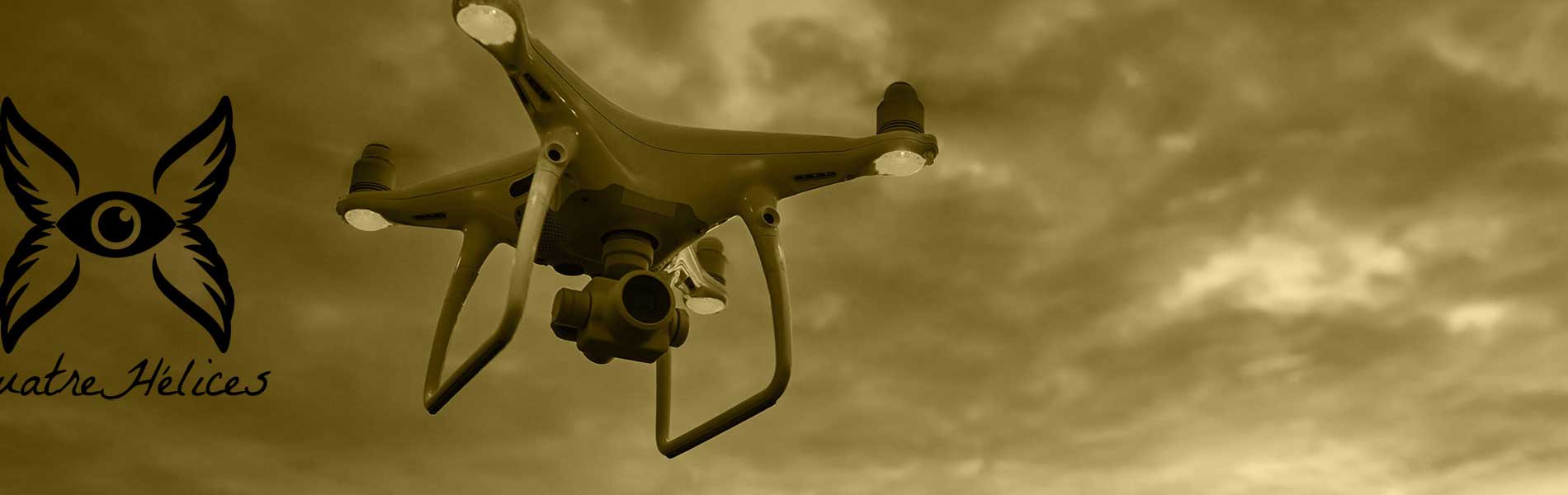 Film drone mariage