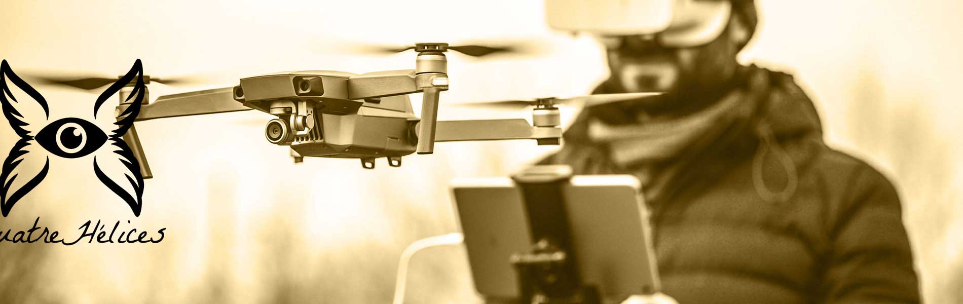Video drone mariage