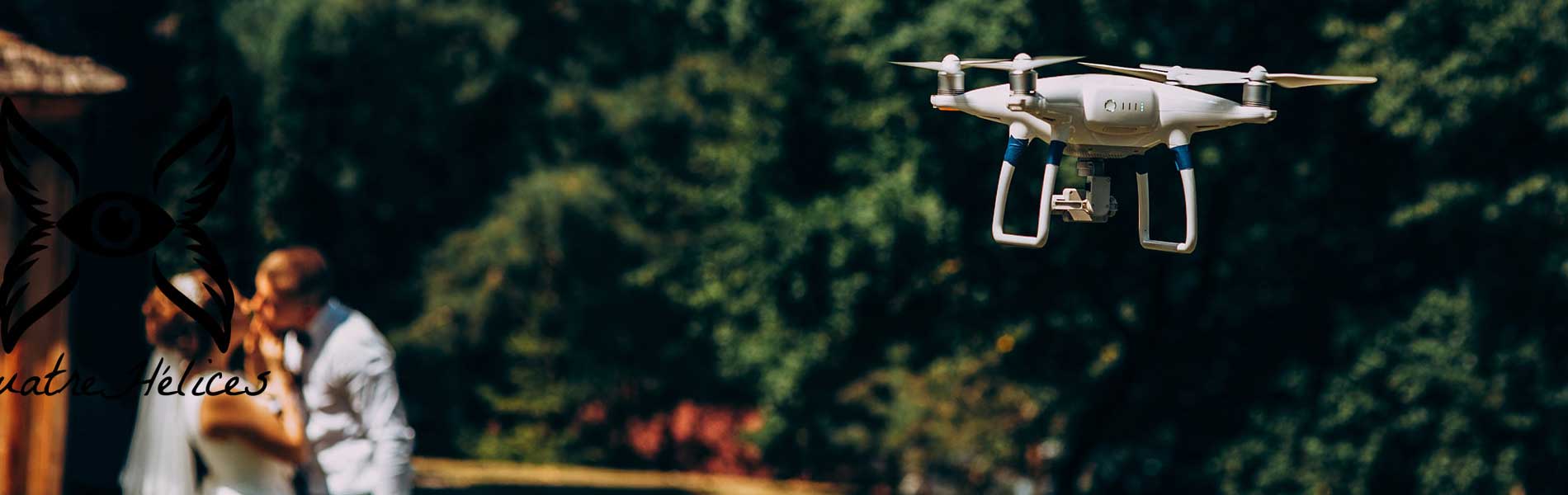 Photos et vidéos mariage par drone