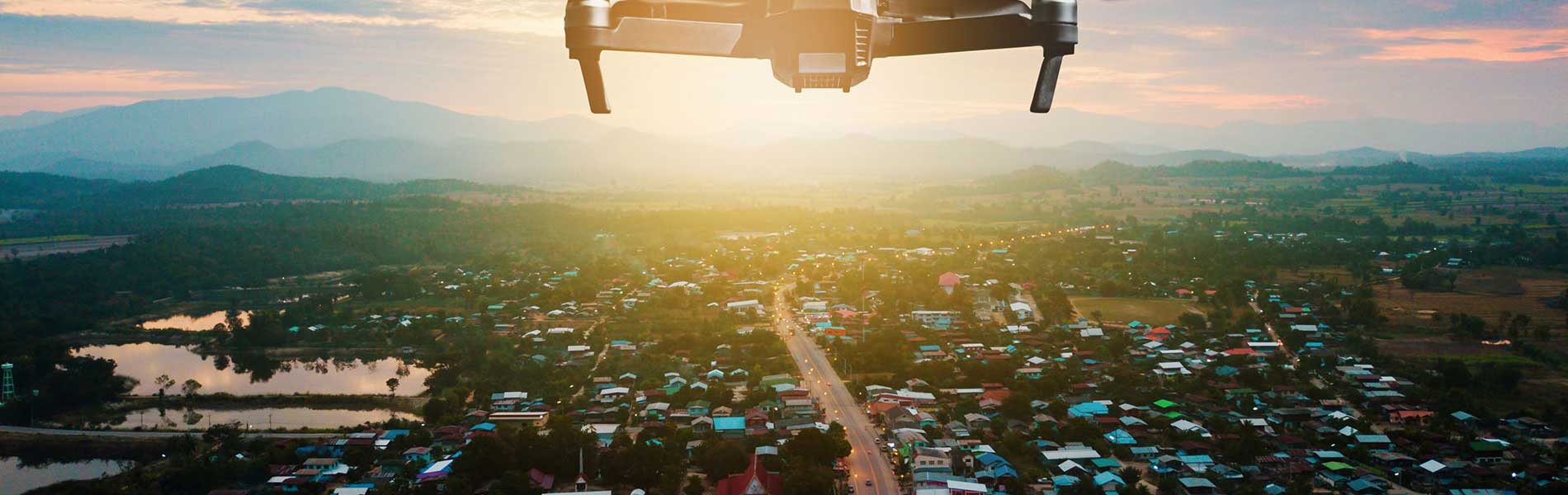 Film drone mariage