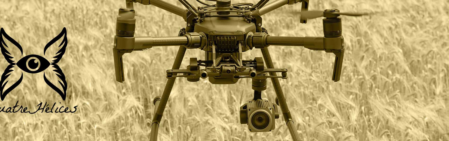 Drone professionnel mariage