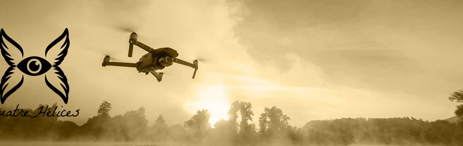 Mariage filmé par drone