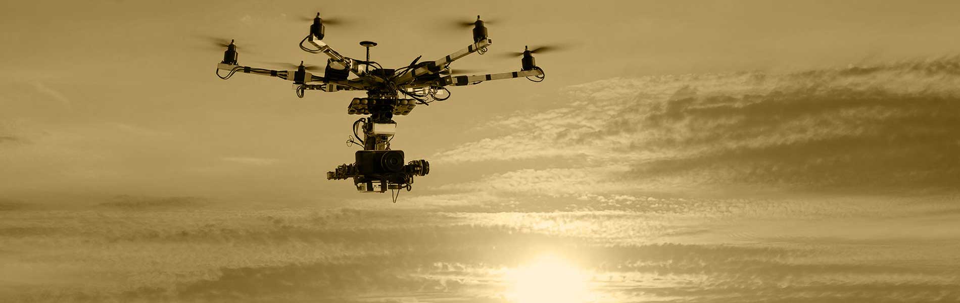 Film drone mariage