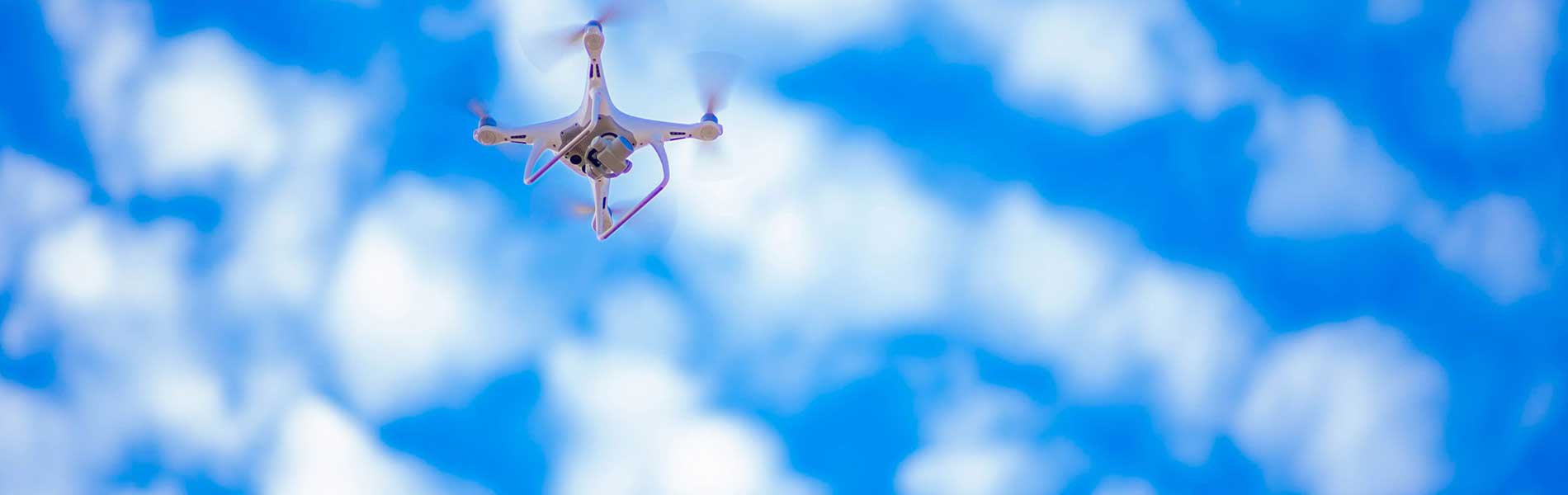 Mariage filmé par drone