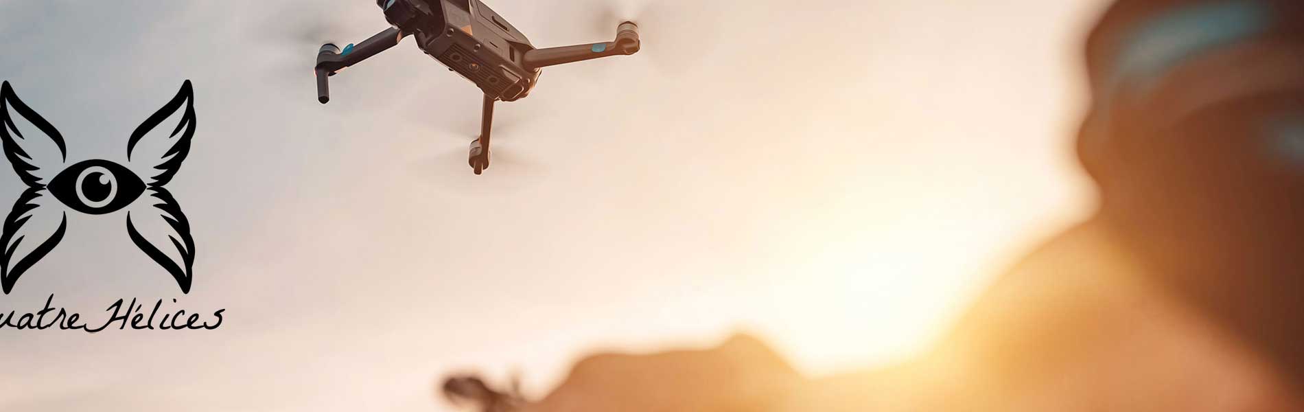 Drone professionnel mariage